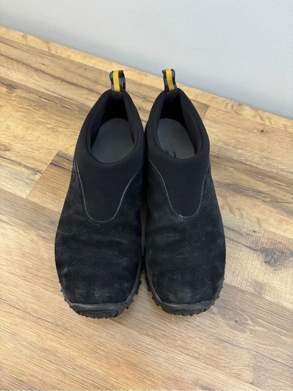 Merrell Winter Moc Slip On Suede Shoes Black Men’s